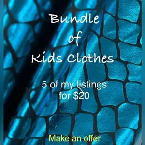 Bundle of Kids Clothes